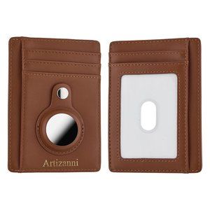 AirTag Wallet Case Holder, Slim Minimalist Wallet Card Holder for AirTag